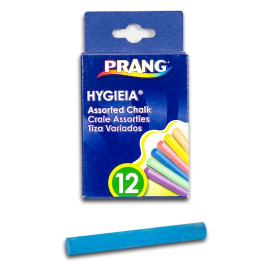 Prang&#xAE; Hygieia&#xAE; Dustless Colored Chalks, 24 Packs